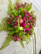 Load image into Gallery viewer, Ferns & Fairy Toadstool Small Pomwreath - approx 18cm