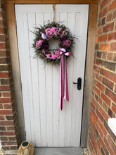 Load image into Gallery viewer, Pink Macaron Pomwreath - approx 35cm