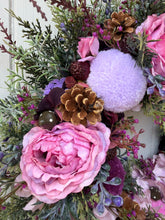 Load image into Gallery viewer, Pink Macaron Pomwreath - approx 35cm