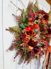 Load image into Gallery viewer, Sticky Toffee Pudding Pomwreath approx 35cm