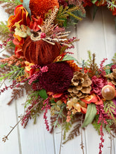 Load image into Gallery viewer, Sticky Toffee Pudding Pomwreath approx 35cm