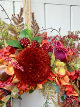 Load image into Gallery viewer, Sticky Toffee Pudding Pomwreath approx 35cm