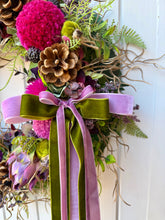 Load image into Gallery viewer, Berry Smoothie Pomwreath - approx 35cm