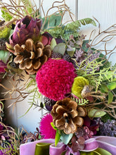 Load image into Gallery viewer, Berry Smoothie Pomwreath - approx 35cm