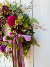 Load image into Gallery viewer, Berry Smoothie Pomwreath - approx 35cm