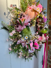 Load image into Gallery viewer, Summer Picnic Pomwreath - approx 35cm