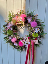 Load image into Gallery viewer, Summer Picnic Pomwreath - approx 35cm