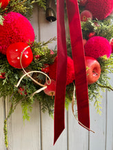 Load image into Gallery viewer, Red & Pink Apple Pomwreath - approx 30cm