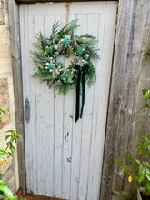 Load image into Gallery viewer, Peppermint Twilight Woodland Walk Pomwreath - approx 35cm
