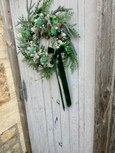 Load image into Gallery viewer, Peppermint Twilight Woodland Walk Pomwreath - approx 35cm