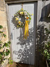 Load image into Gallery viewer, Spring Sunshine Pomwreath - approx 35cm