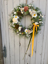 Load image into Gallery viewer, Daisy Moss Green Pomwreath - approx 35cm