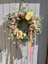Load image into Gallery viewer, Butter Yellow Pomwreath - approx 35cm