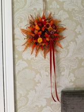 Load image into Gallery viewer, Marmalade Toadstool  Pomwreath - Small - approx 18cm. * Recommended for indoor use only.
