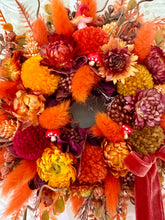 Load image into Gallery viewer, Marmalade Toadstool  Pomwreath - Small - approx 18cm. * Recommended for indoor use only.
