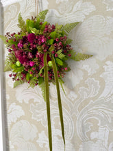 Load image into Gallery viewer, Ferns &amp; Fairy Toadstool Small Pomwreath - approx 18cm

