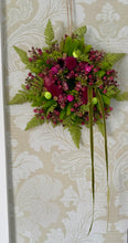 Load image into Gallery viewer, Ferns &amp; Fairy Toadstool Small Pomwreath - approx 18cm
