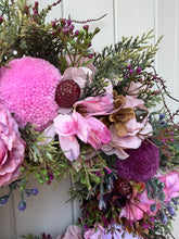 Load image into Gallery viewer, Pink Macaron Pomwreath - approx 35cm
