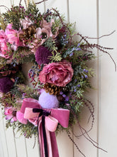 Load image into Gallery viewer, Pink Macaron Pomwreath - approx 35cm
