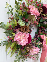 Load image into Gallery viewer, Berry Kiss Pomwreath - approx 35cm
