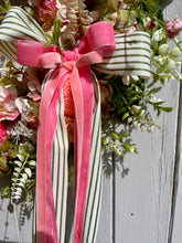 Load image into Gallery viewer, Pink Sherbet Dip Pomwreath - approx 35cm

