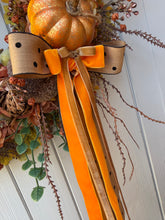 Load image into Gallery viewer, Toffee Crisp Pumpkin Pomwreath - approx 35cm
