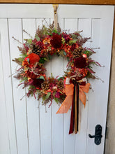 Load image into Gallery viewer, Sticky Toffee Pudding Pomwreath approx 35cm
