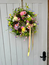 Load image into Gallery viewer, Pistachio Pastel Pomwreath - approx 25cm
