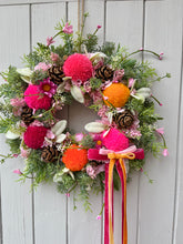 Load image into Gallery viewer, Pixie Posy Pomwreath - approx 25cm
