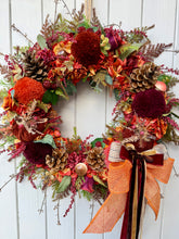 Load image into Gallery viewer, Sticky Toffee Pudding Pomwreath approx 35cm
