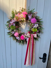 Load image into Gallery viewer, Summer Picnic Pomwreath - approx 35cm
