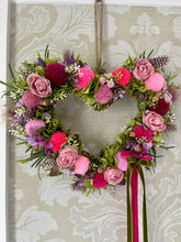 Load image into Gallery viewer, Pink Macaron PomHeart  - approx 25cm
