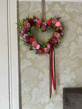 Load image into Gallery viewer, Pink Macaron PomHeart  - approx 25cm
