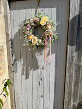 Load image into Gallery viewer, Butter Yellow Pomwreath - approx 35cm
